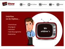 Tablet Screenshot of clipshow.biz